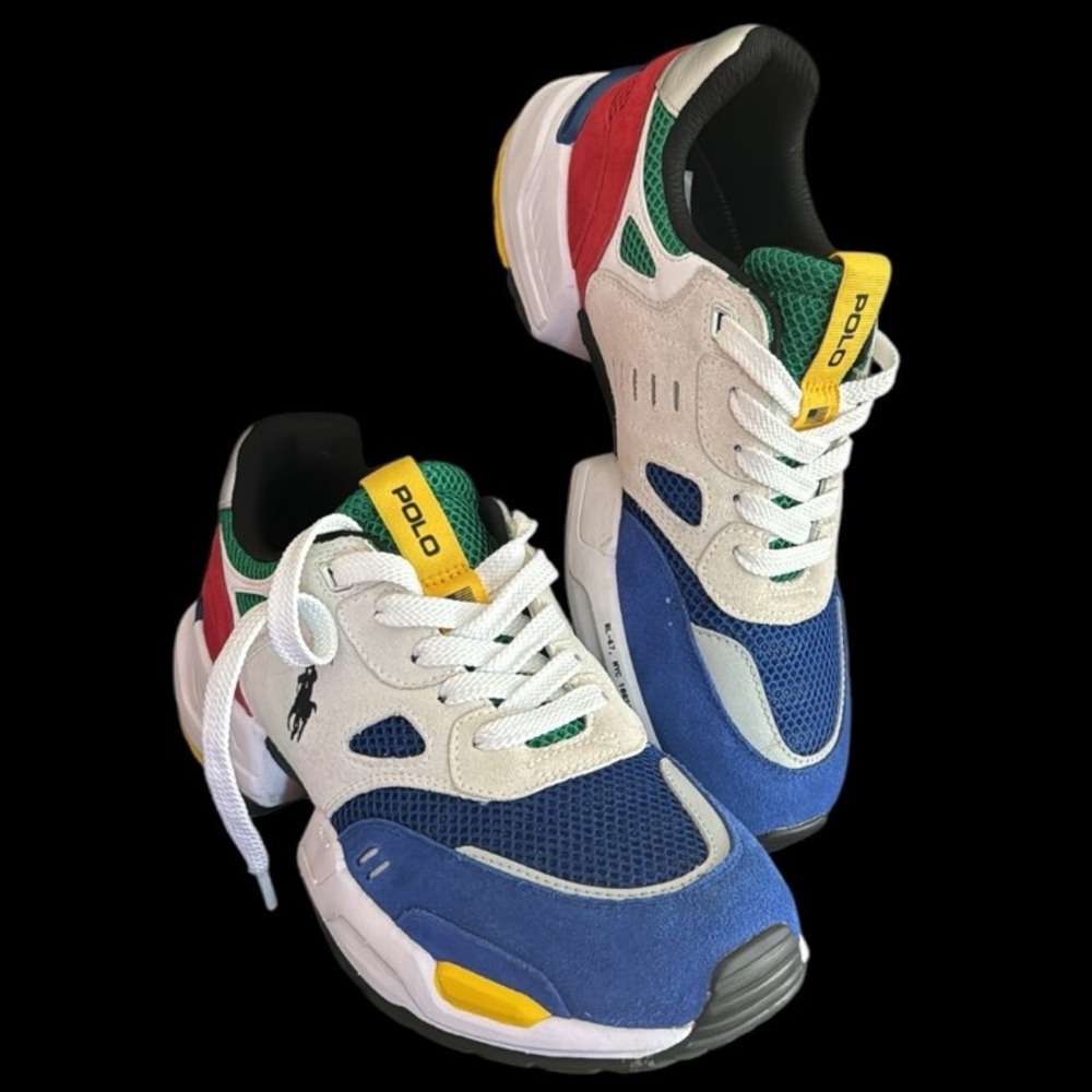 Ralph Lauren Polo Colorblock Jogger Sneakers
